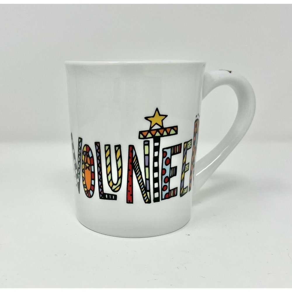 Laurie Veasey Mug Volunteer "You Do Good" Our Name is Mud 16oz NEW